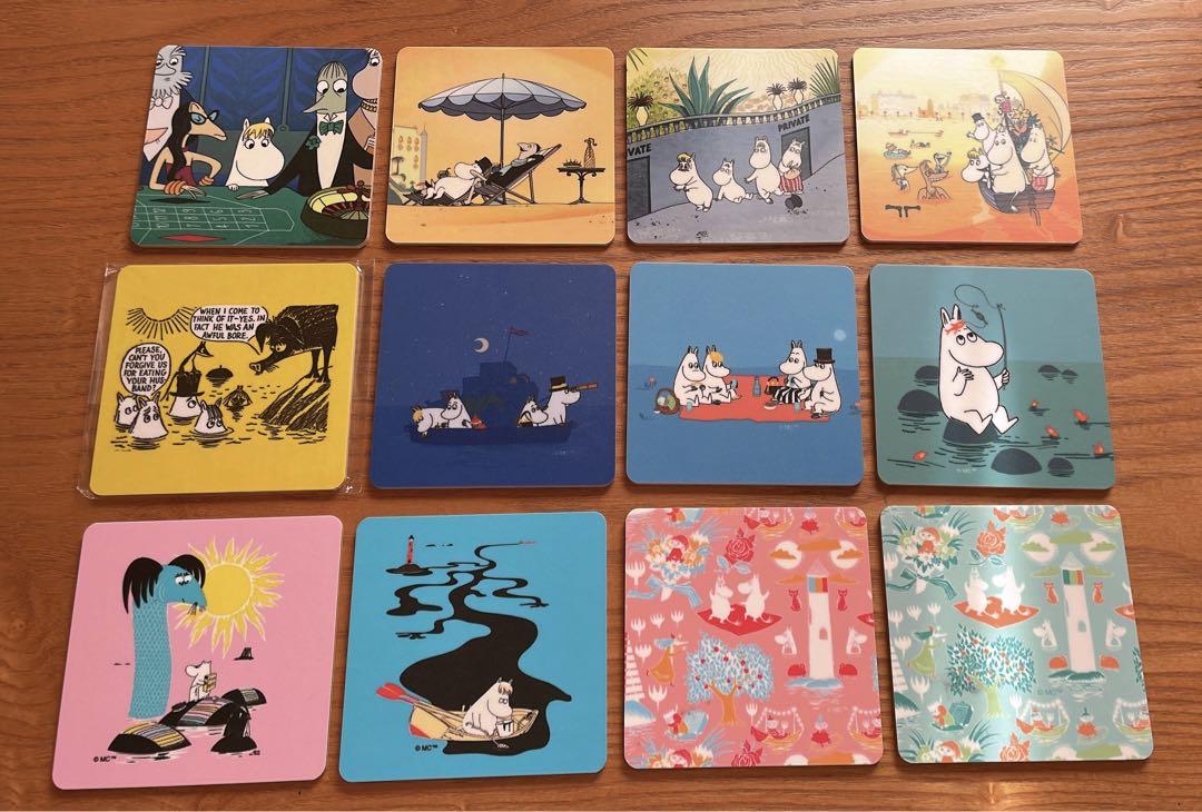 ムーミンMOOMIN オプトデザイン木製コースター