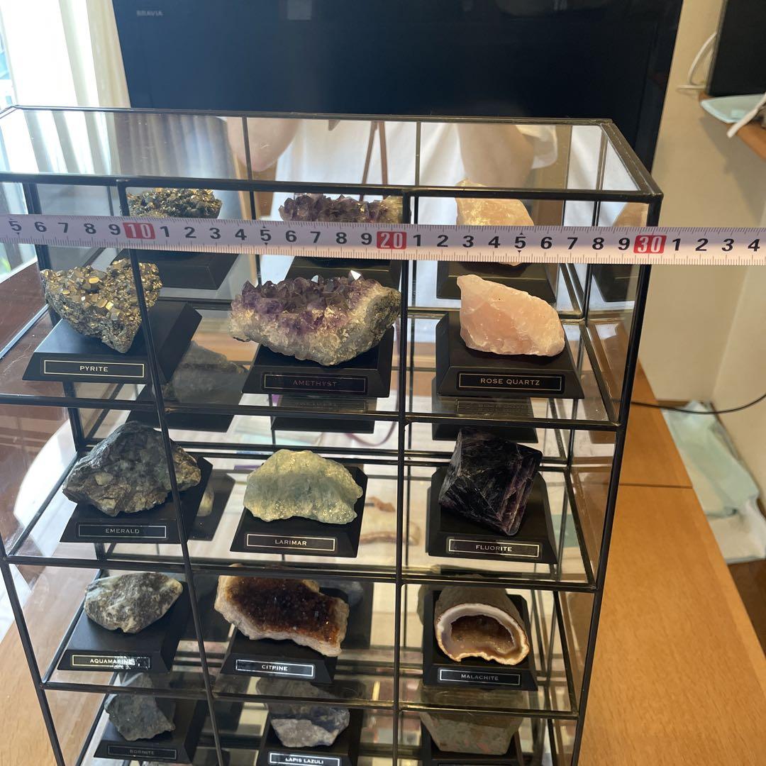 世界の天然石　15シリーズ　希少鉱物原石コレクション