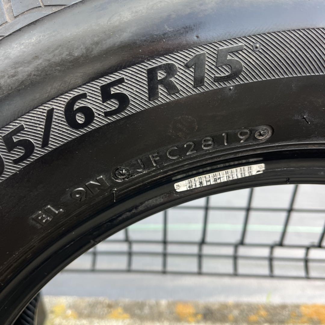 195/65R15(4本セット)ブリヂストン NEXTRY 2019年製