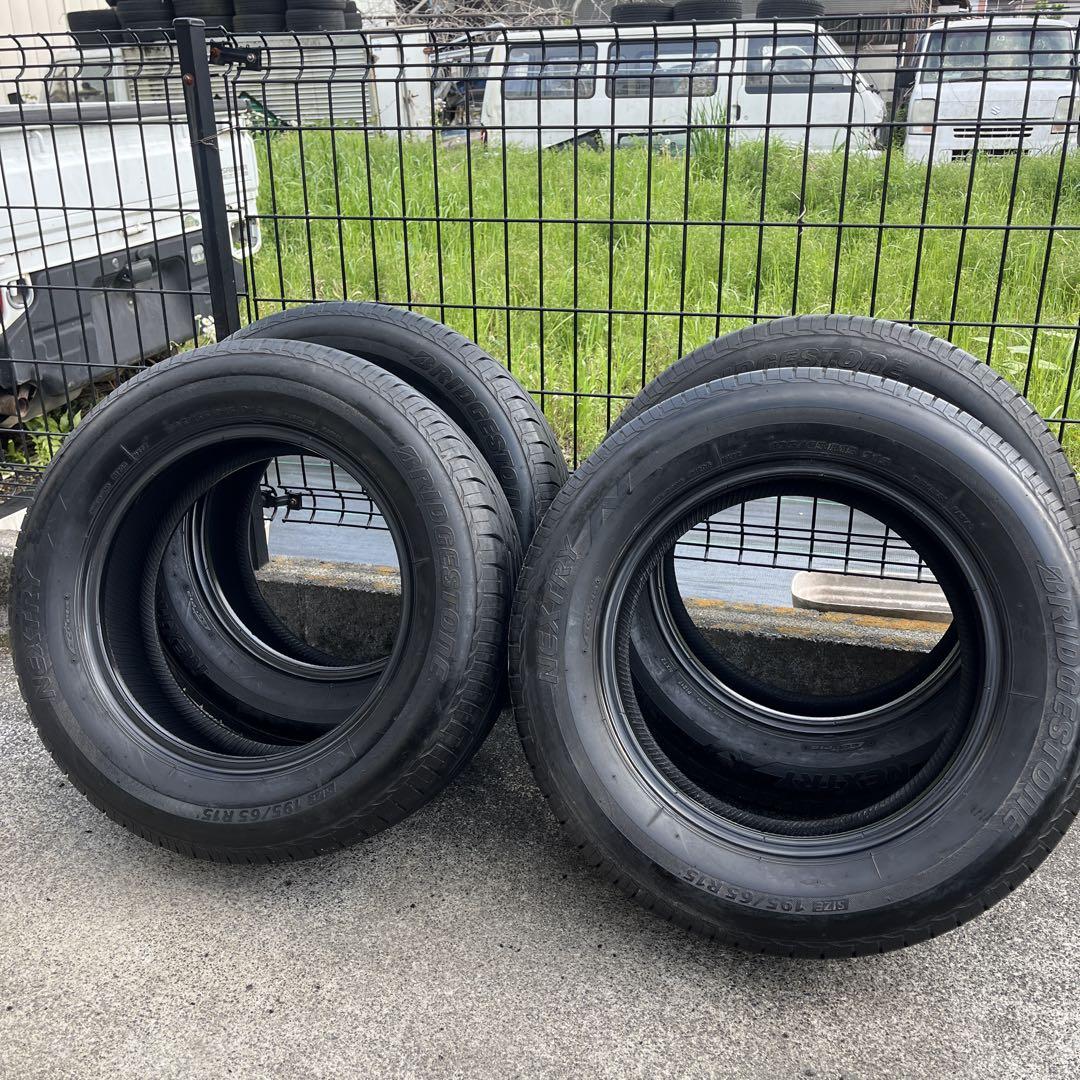 195/65R15(4本セット)ブリヂストン NEXTRY 2019年製