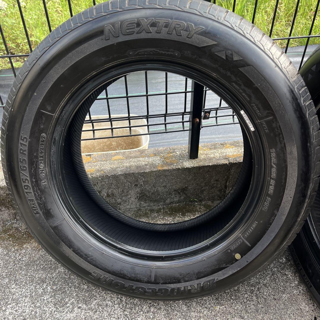 195/65R15(4本セット)ブリヂストン NEXTRY 2019年製