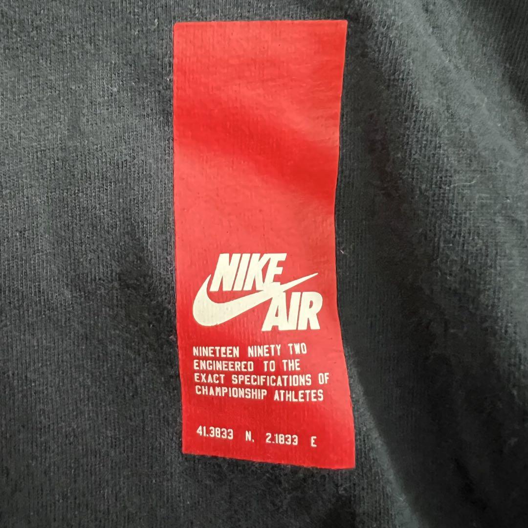 NIKE AIR アスレチックス　ロゴ Tシャツ　バスケット　スポーツウエア　黒