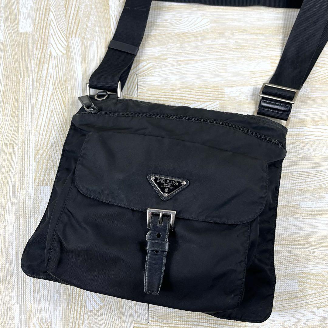 @ PRADA サコッシュ ショルダーバッグ メッセンジャー　バッグ　ナイロン 希少✨ PRADA プラダ サコッシュ メッセンジャー ショルダー