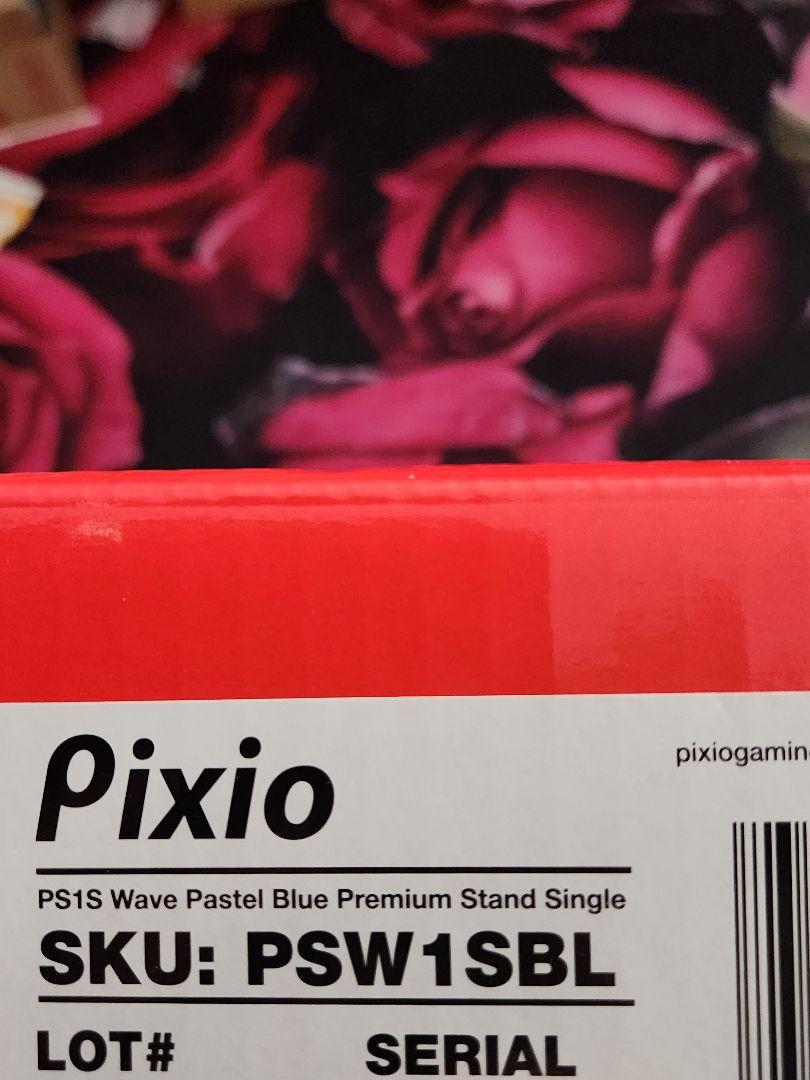 ★美品★Pixio PSW1SBL モニターアーム　ブルー