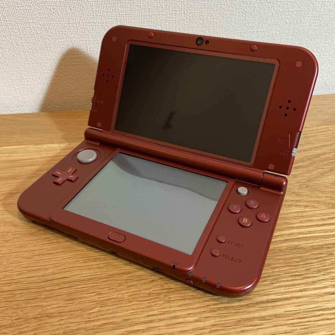 Nintendo Newニンテンドー3DSLL メタリックレッド - メルカリ