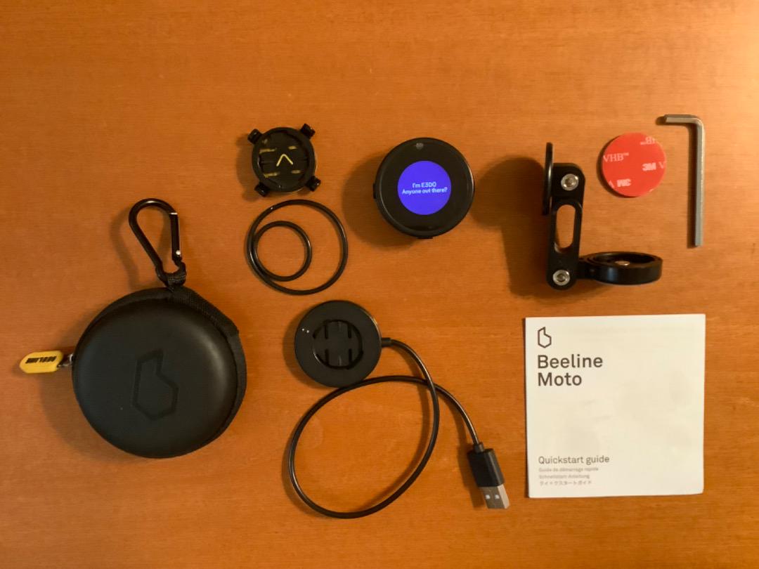 Beeline Moto バイク用ナビ(ブラック・専用ケース付き)
