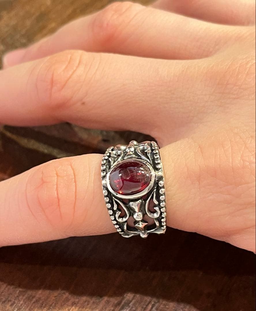 【New Arrivals】シルバー925リング Red 【New Arrivals】シルバー925リング Red