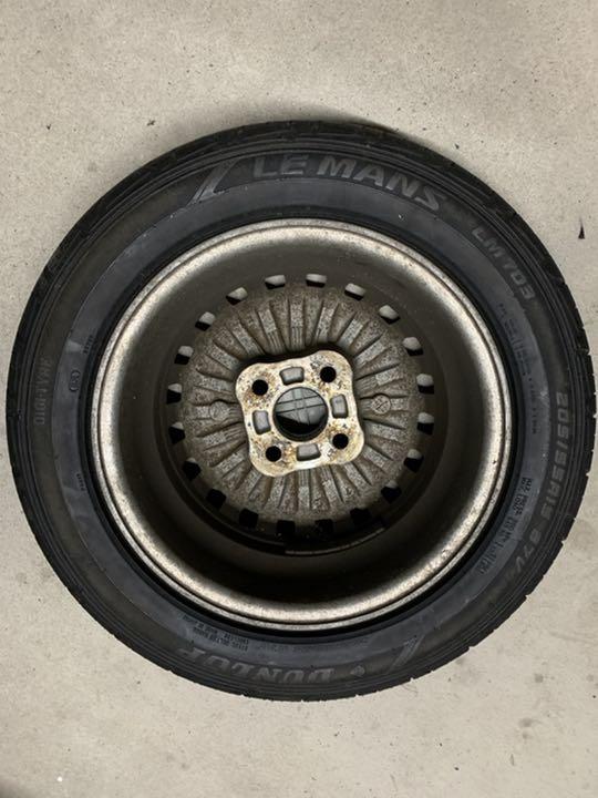 GX71マークII 純正タイヤホイールセット当時物 - メルカリ