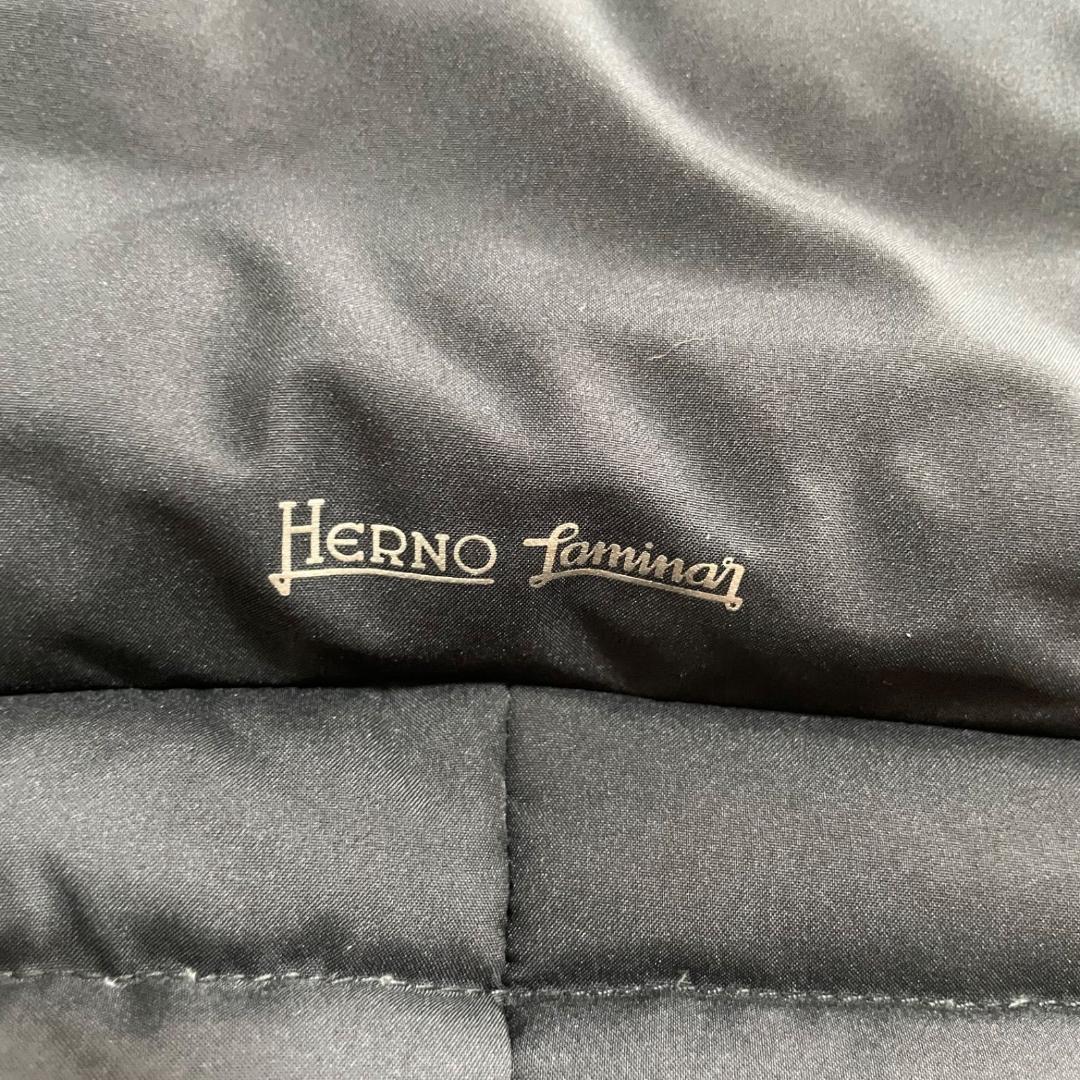 良品✨ヘルノ ラミナー ウインドストッパー ダウンジャケット 42 ブラック 良品✨ヘルノ ラミナー ウインドストッパー ダウンジャケット 42 ブラック