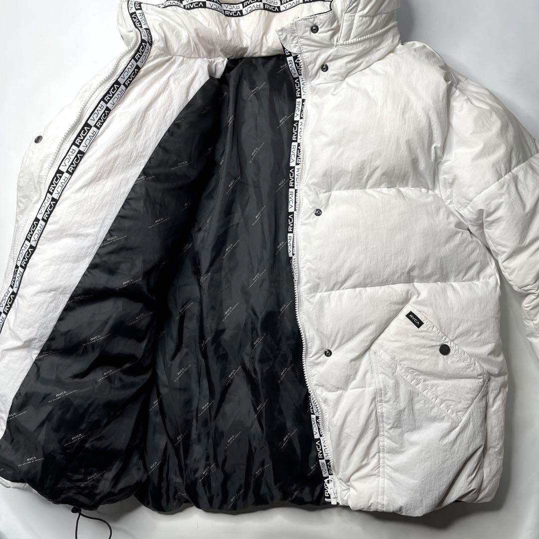 RVCAダウンジャケット白 RVCA ダウンジャケット ダウン メンズ 「RVCAxAZUL BY MOUSSY