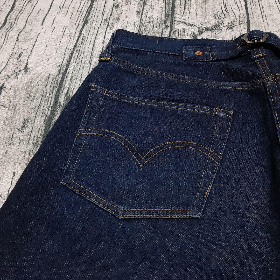 W34 バレンシア製 LEVI'S 201XX 1937 シンチ 濃紺 真紺
