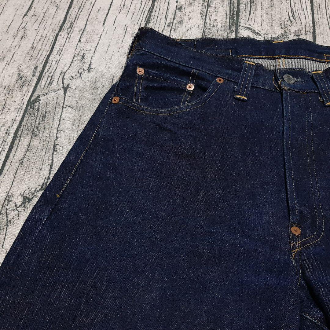 W34 バレンシア製 LEVI'S 201XX 1937 シンチ 濃紺 真紺