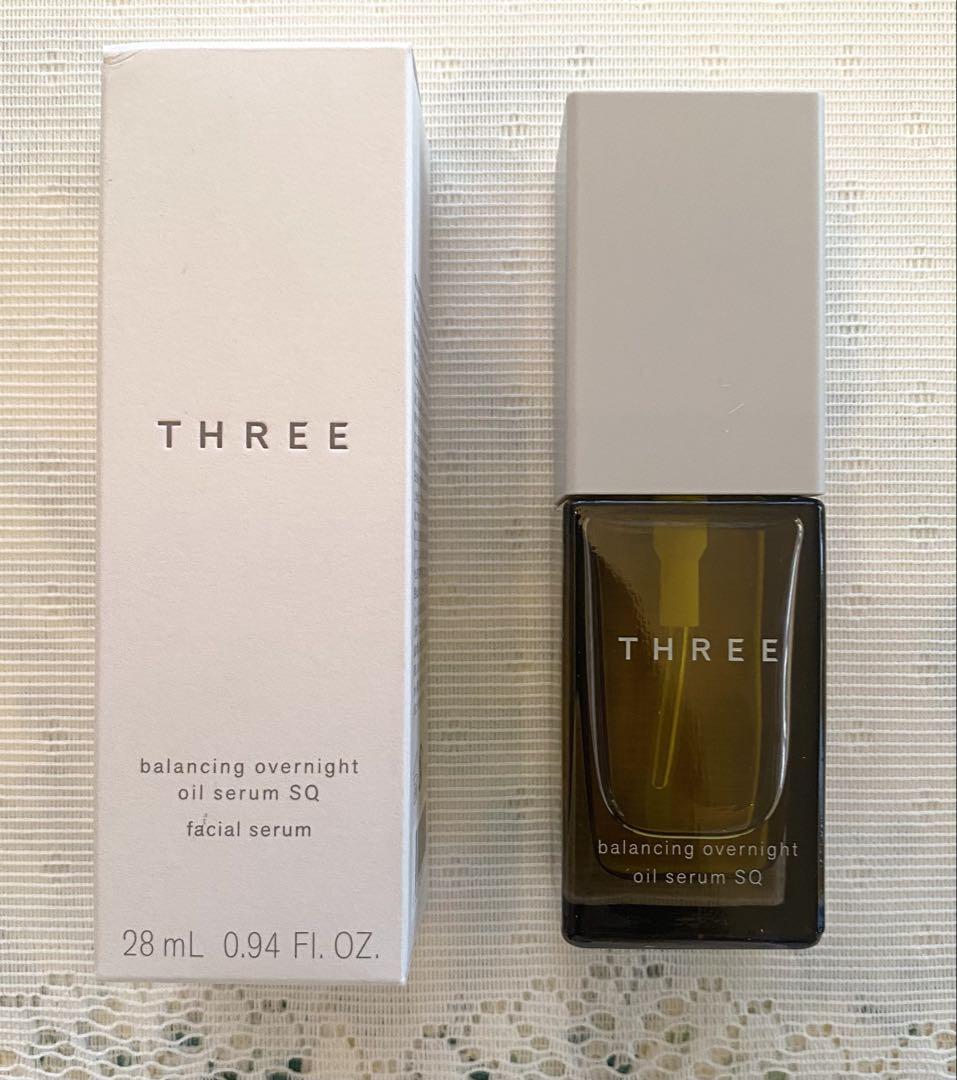 THREE バランシング　オーバーナイト　オイルセラムSQ THREE バランシング オーバーナイト オイルセラム SQ | 美容液