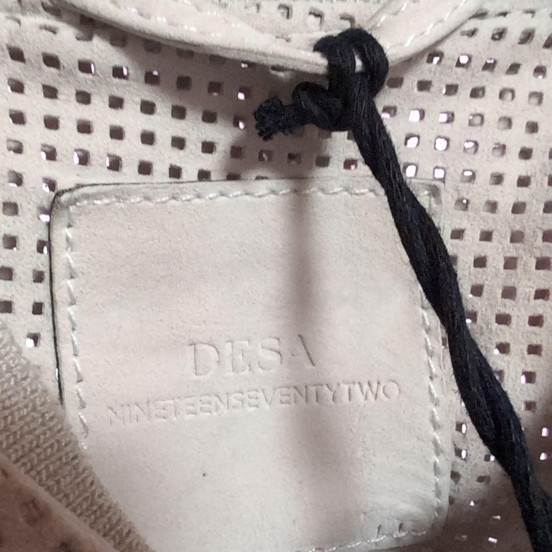 DESA 1972 レザー メッシュジャケット