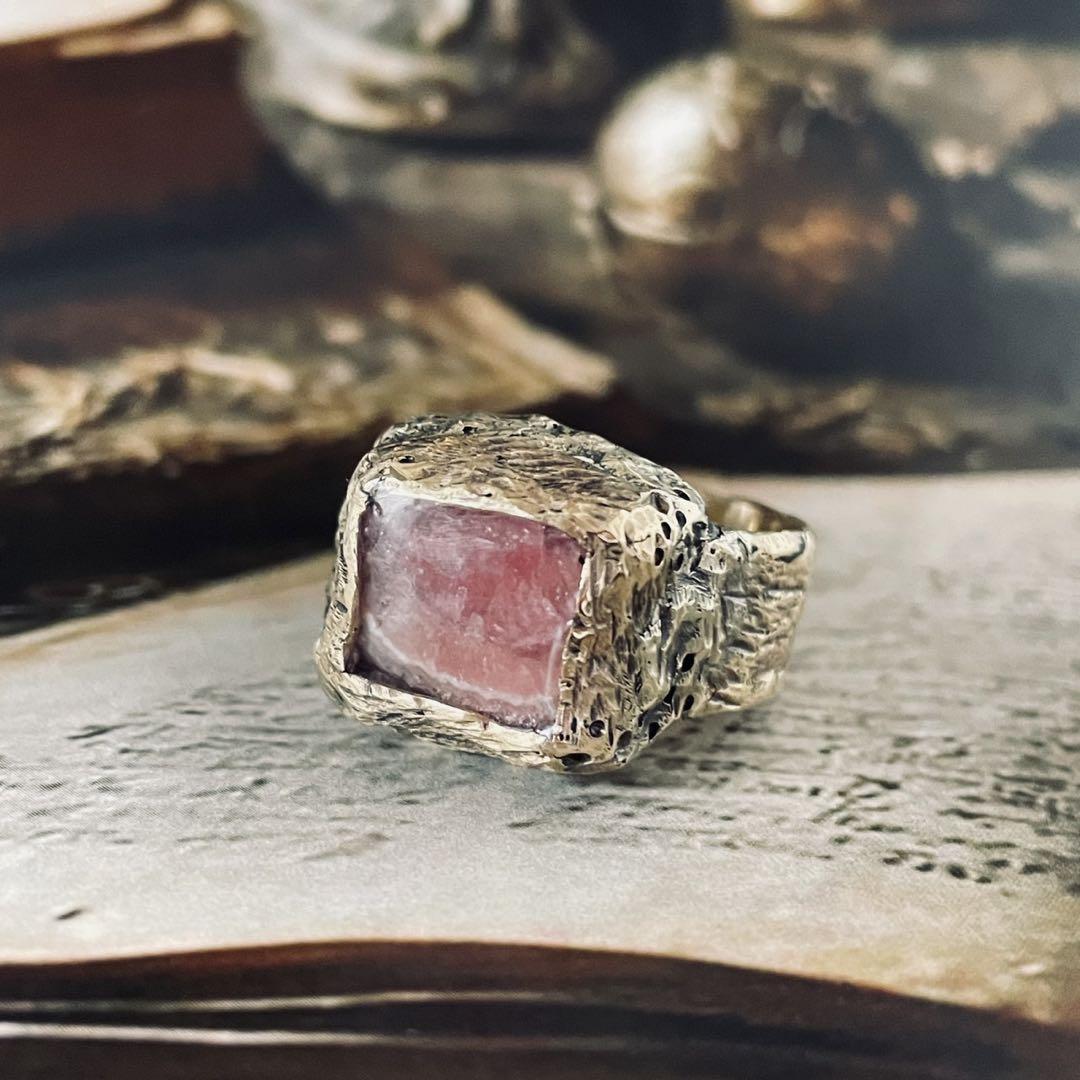 「 LOOT 」RING Swedish 天然石ロードクロサイト VIK 指輪