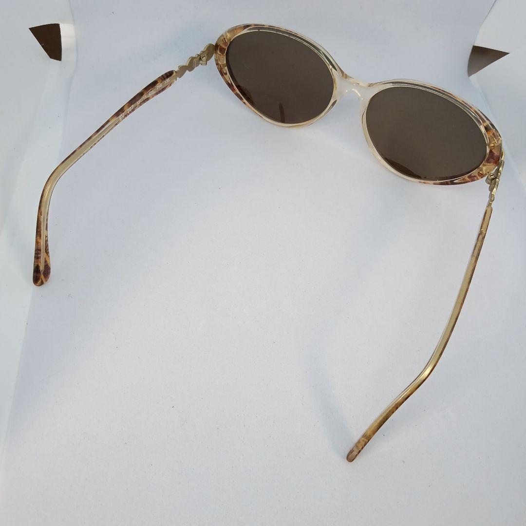 480美品　フェンディ　サングラス　メガネ　眼鏡　度無　287　ズッカロゴ　ラメ