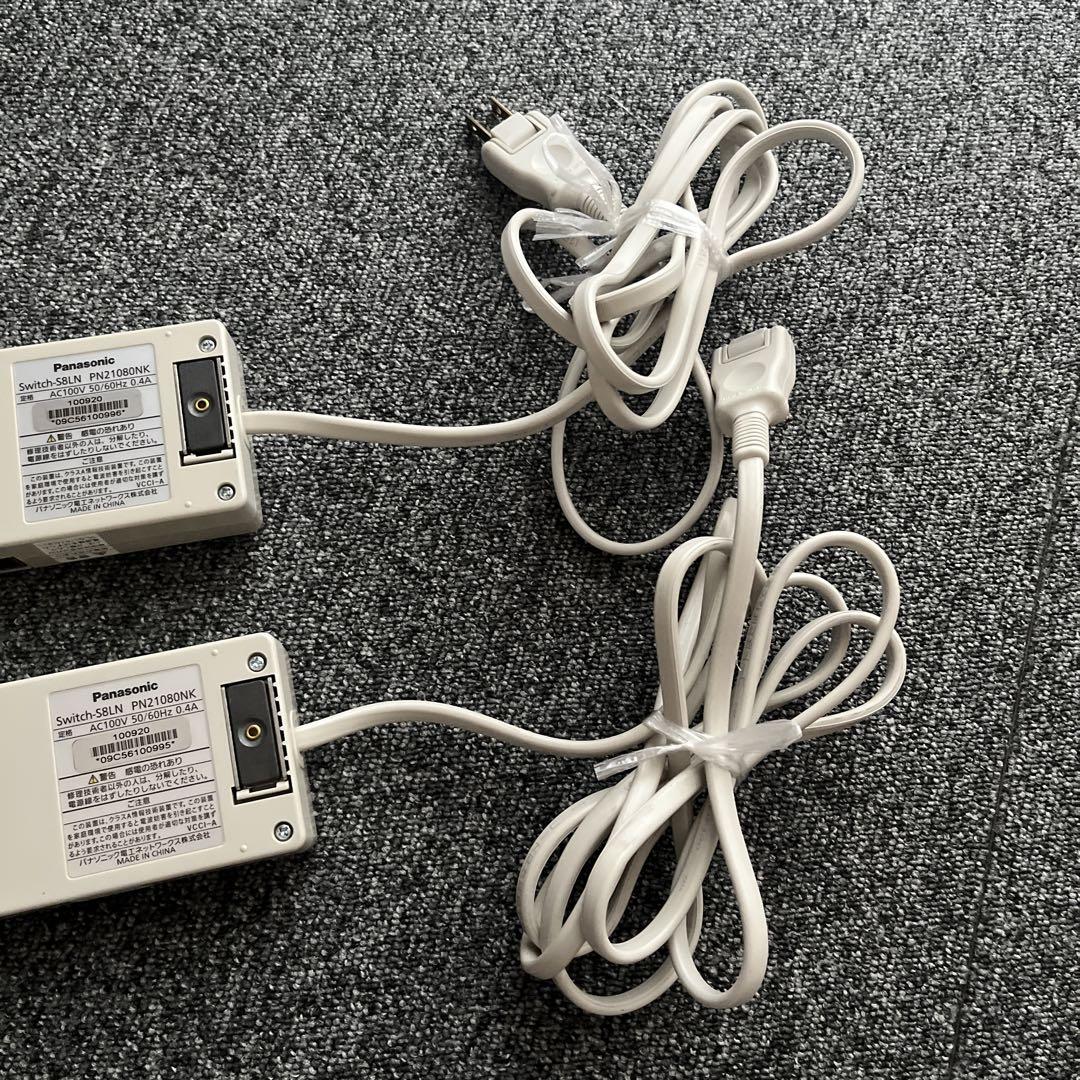 美品パナソニック  ネットワークス  Switch-S8LN 2点まとめセット