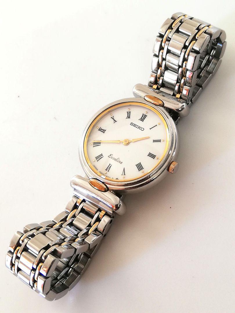【美品】SEIKO セイコー　エクセリーヌ　ビンテージ　7320-0380