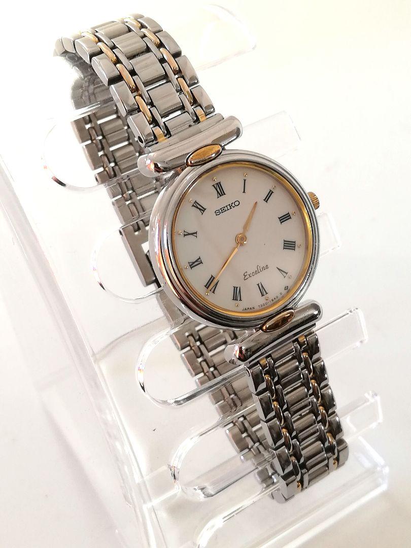 【美品】SEIKO セイコー　エクセリーヌ　ビンテージ　7320-0380