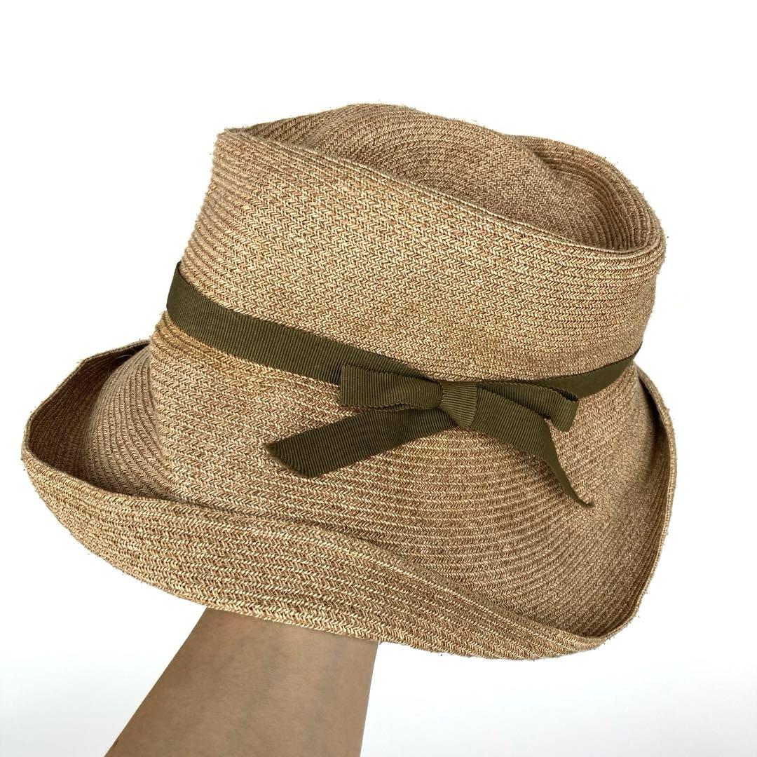 mature ha. マチュアーハ BOXED HAT 11㎝ 麦わら帽子 - メルカリ