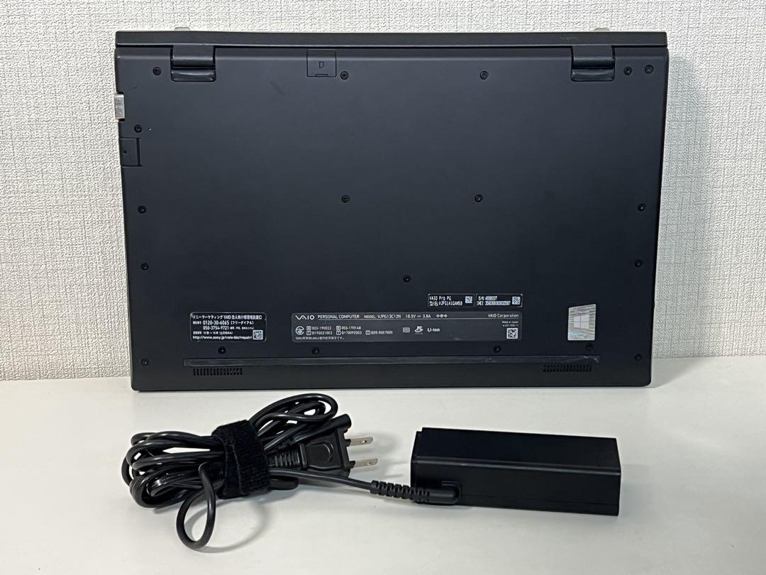 VAIO PRO PG i5第10世代 Office FHD/顔認証あり