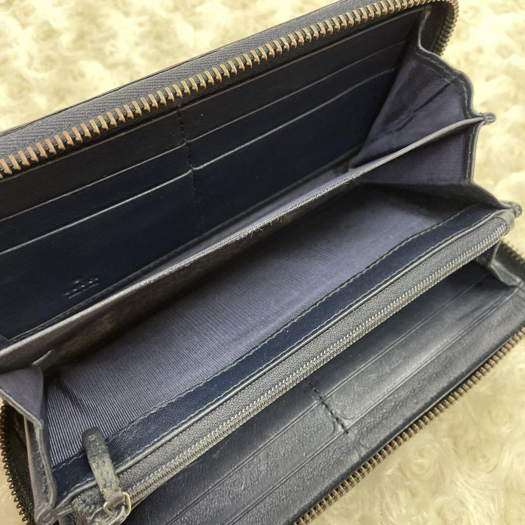 GUCCI マイクロシマ　GG柄　長財布