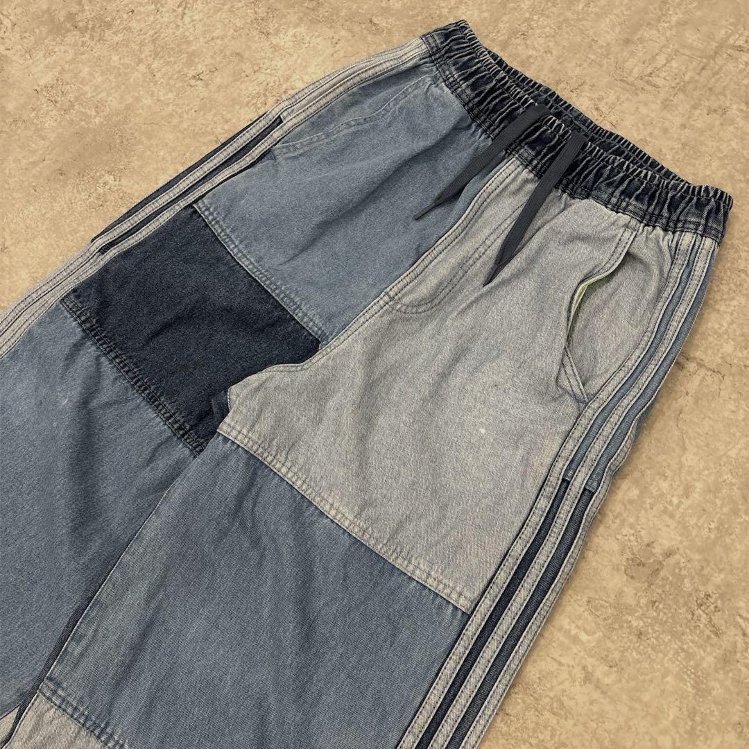 adidas×KSENIASCHNAIDER パッチワークデニム Lサイズ - メルカリ