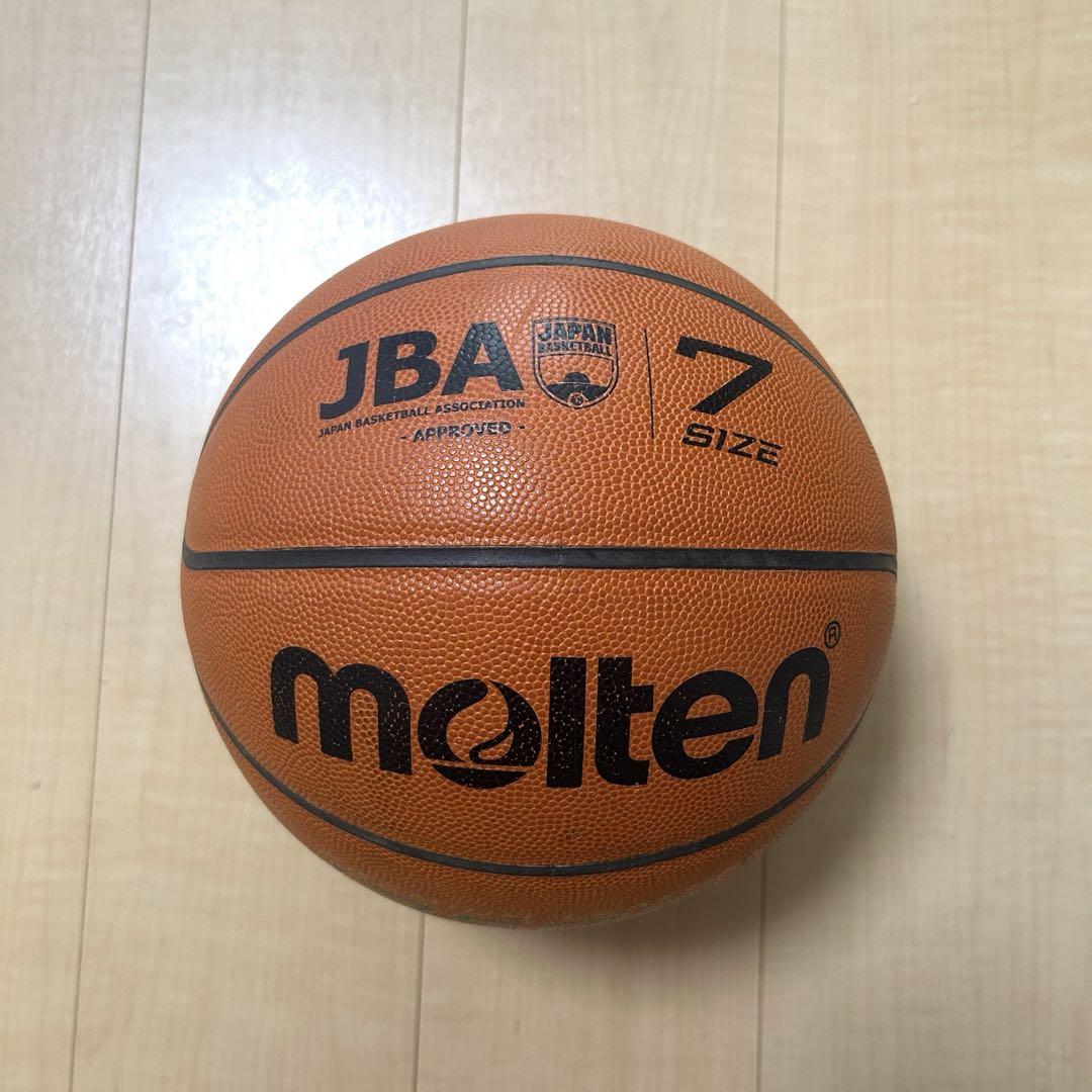 モルテン molten バスケットボール7号球 JB5000 貼り 天然皮革