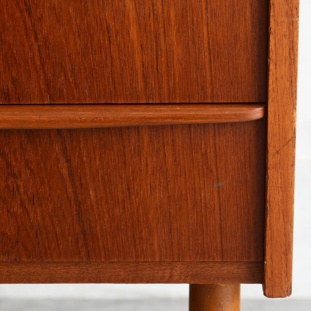 デンマーク 北欧ヴィンテージ チーク3段チェスト 5-25 ウッドオイル