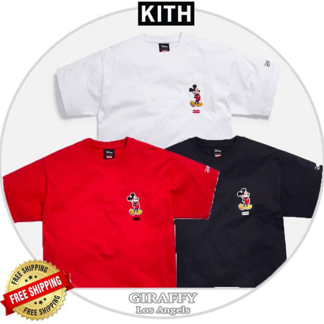 国内希少〗Kith x Disney 90sClassicLogoMickey-大人気ブランド通販