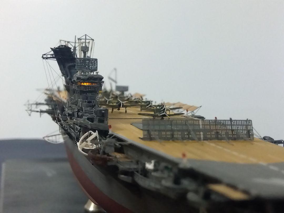 1/700 精密模型帝国海軍正規空母「隼鷹」完成品