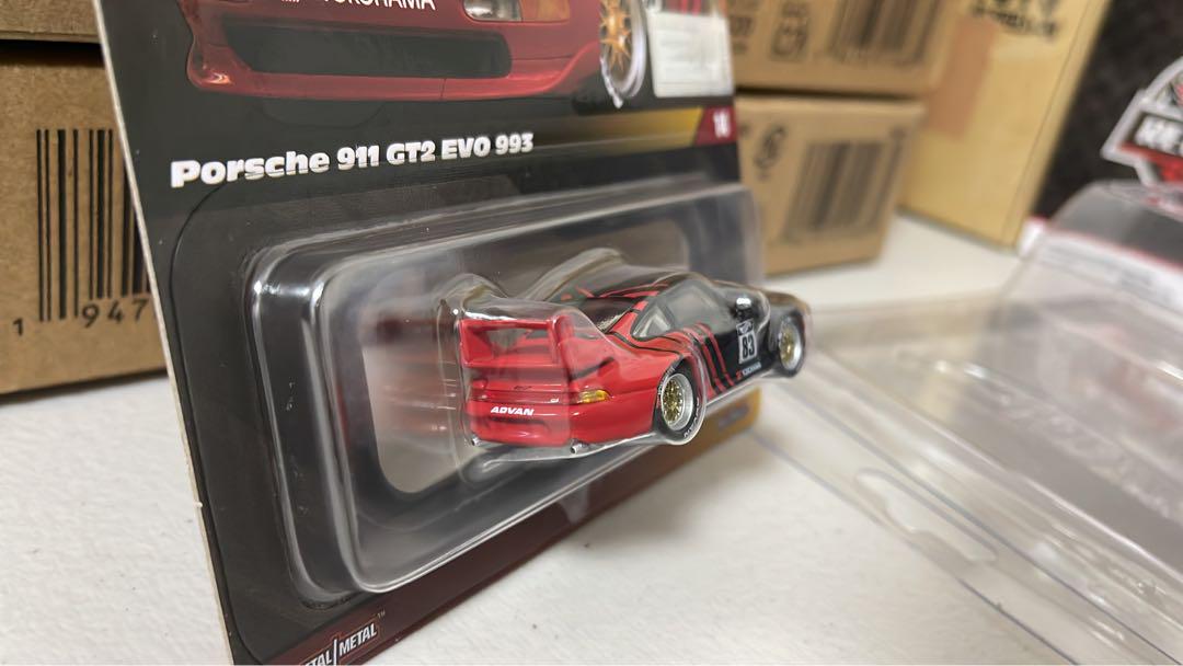 ミニカー Hot Wheels Porsche 911 GT2 EVO 993