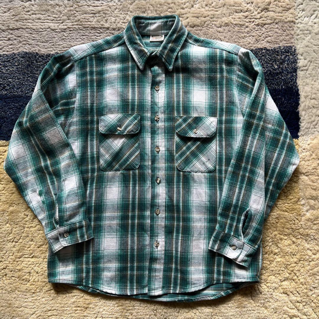 90's FIVE BROTHER ファイブブラザー ネルシャツ USA製