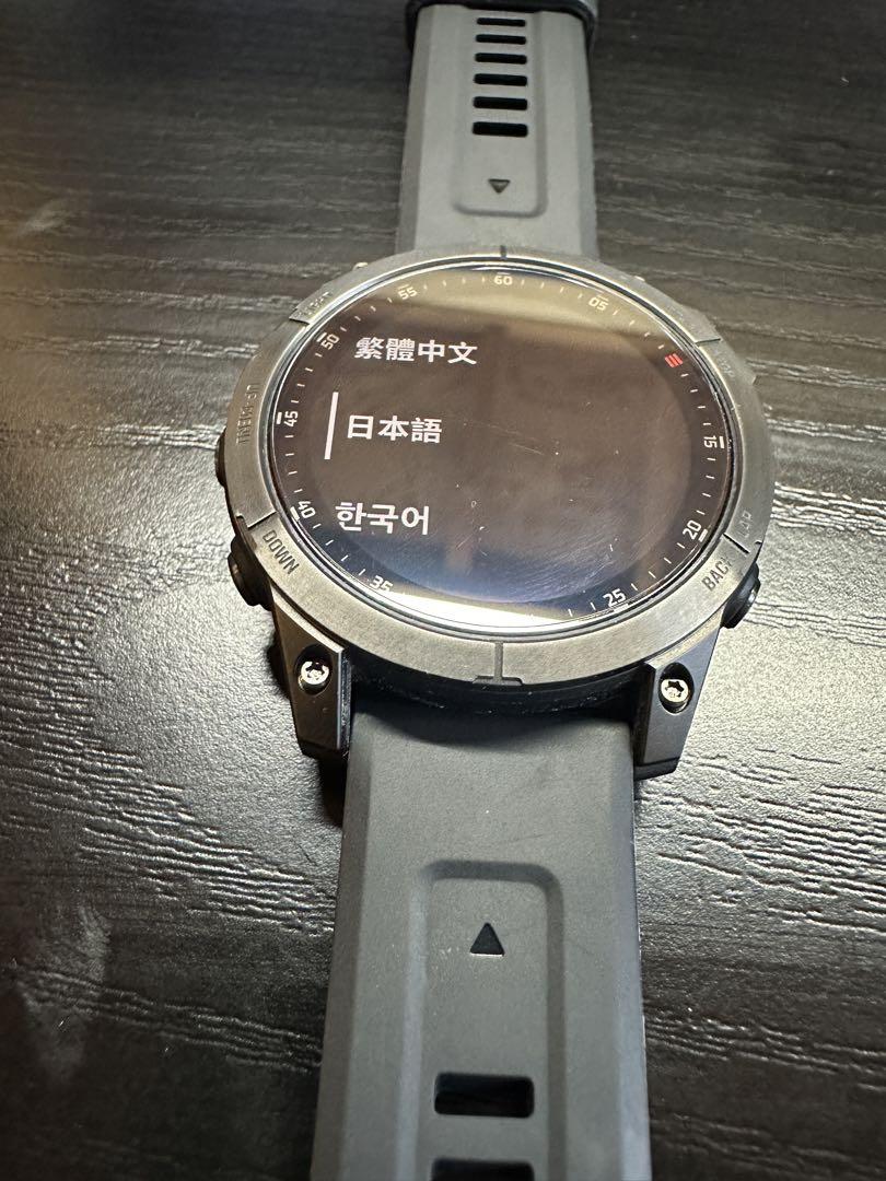 【ほぼ新品】GARMIN EPIX　Sapphire CarbonTi