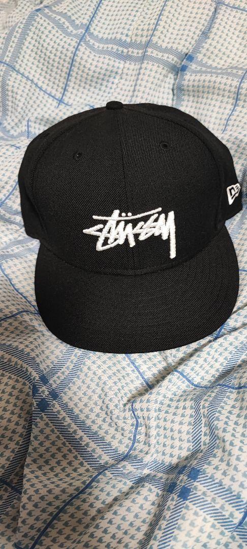 Stussy 　NEWERRブラック ベースボールキャップ