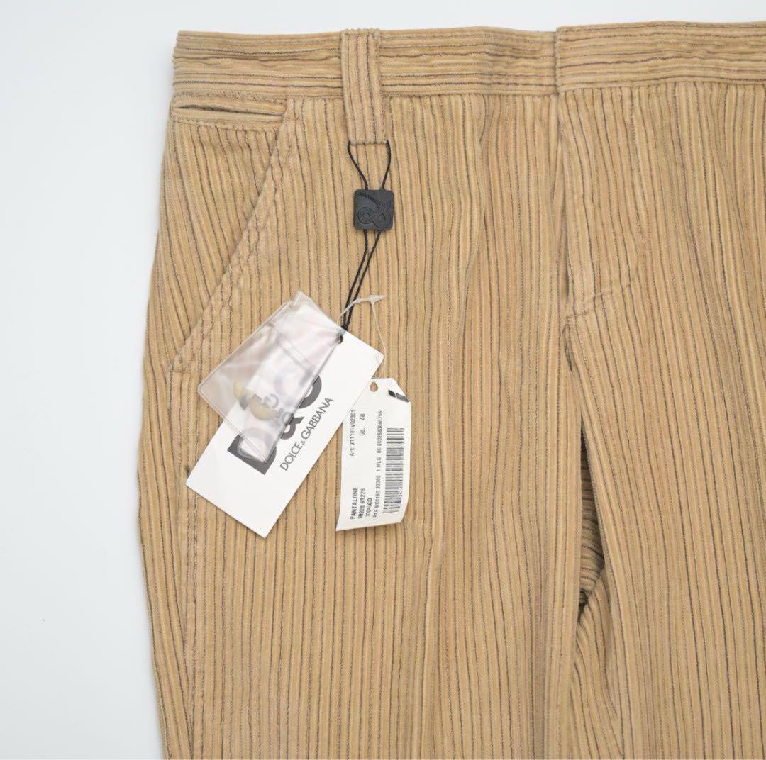 パンツ 2000s DOLCE&GABBANA corduroy pants