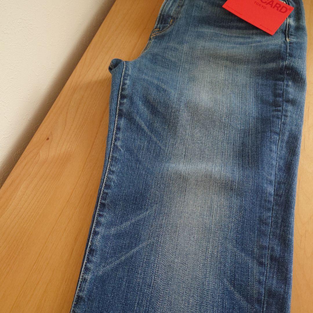 新品 RED CARD レッドカード チェルシー ボーイフレンド デニム 27