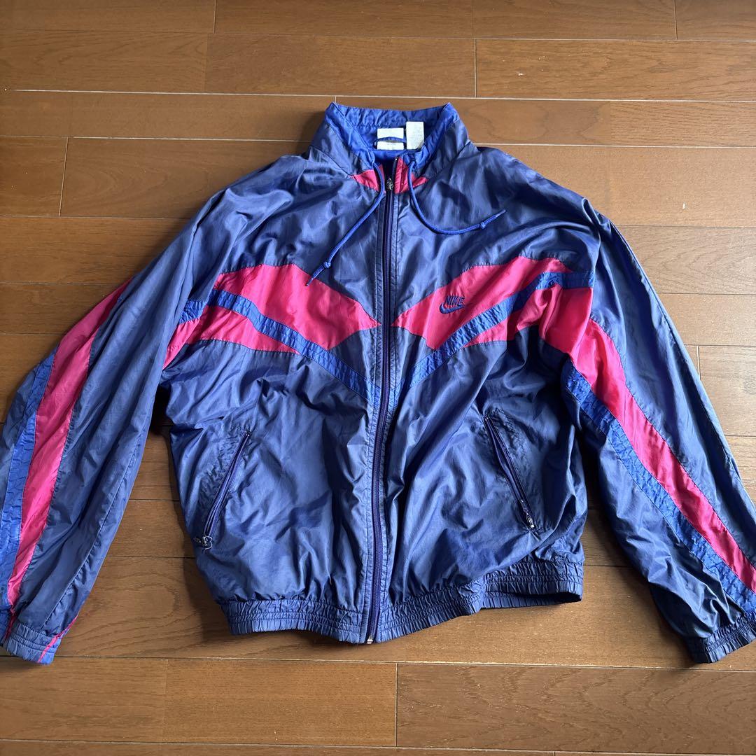 NIKE フルジップジャケット ネイビー/ピンク