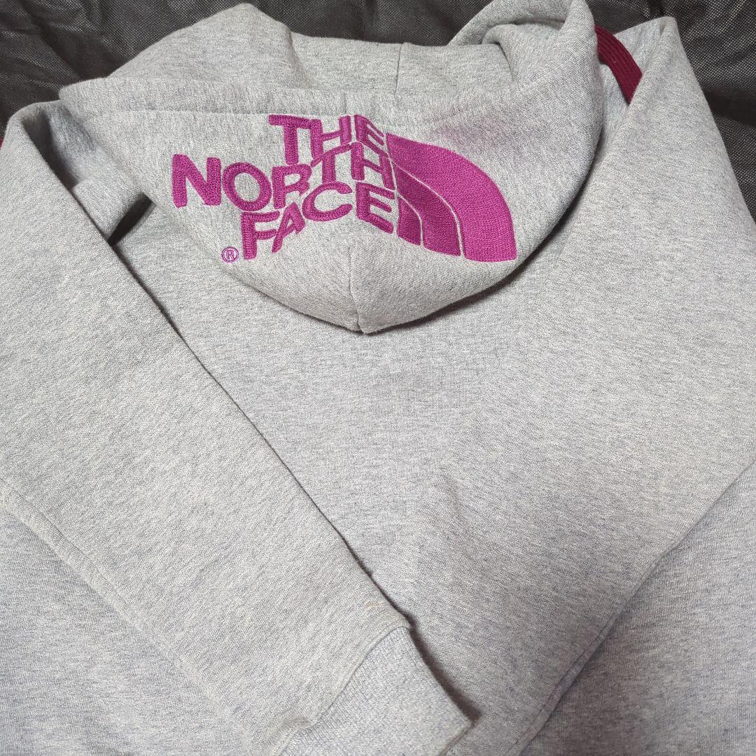 あこ　THE NORTH FACE フルジップ パーカー グレー