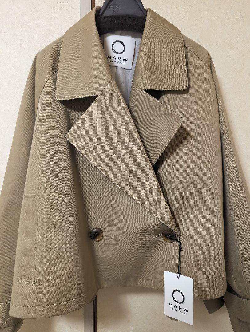 MARW UNITED ARROWS　ショート トレンチコート　36
