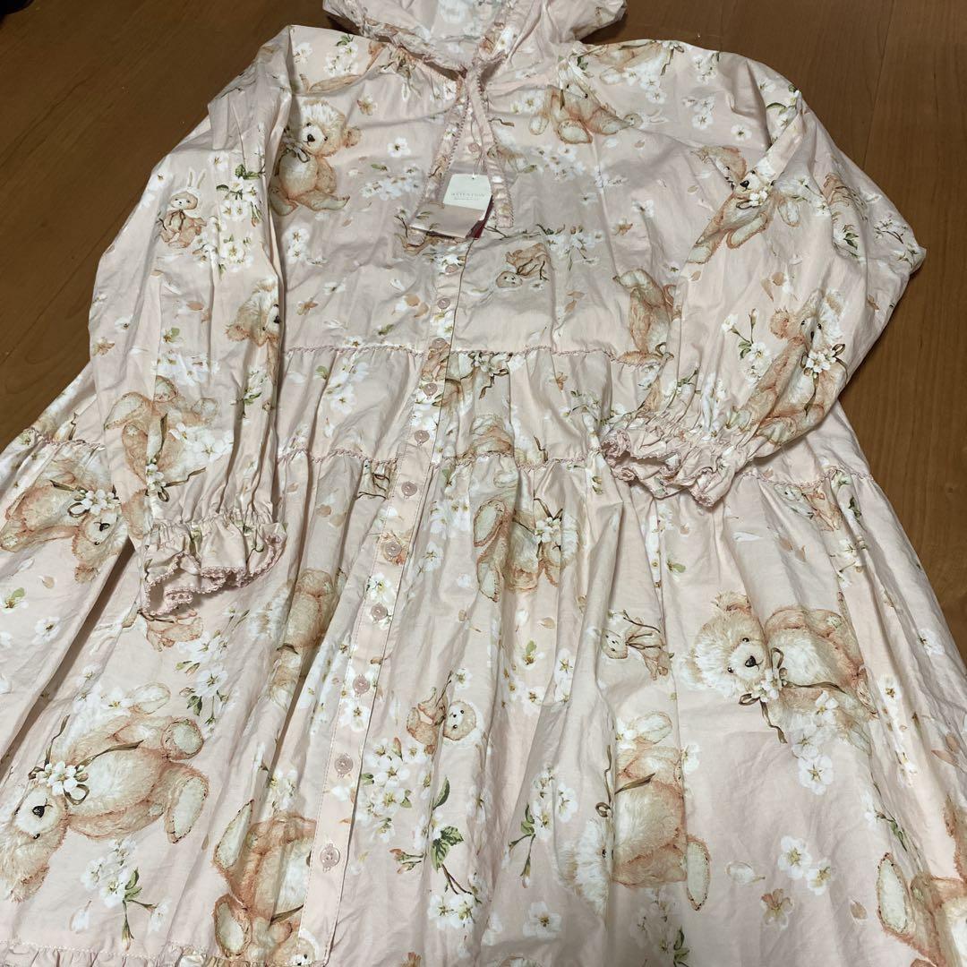 本日限定価格出品、新品タグつき ピンクハウス、 桜テディチュニックピンク