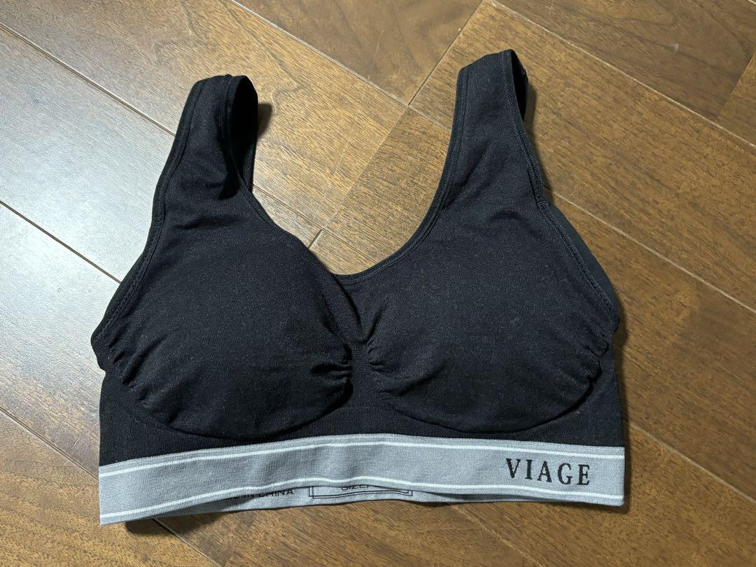 viage ナイトブラ Lサイズ ブラック