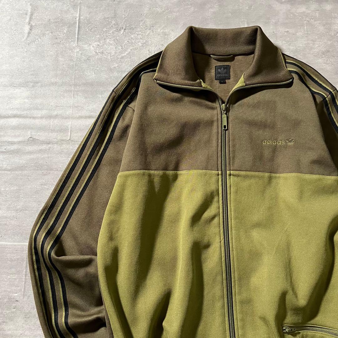 【最高カラー◎】adidasトラックジャケット古着ジャージ刺繍ロゴ松村北斗L