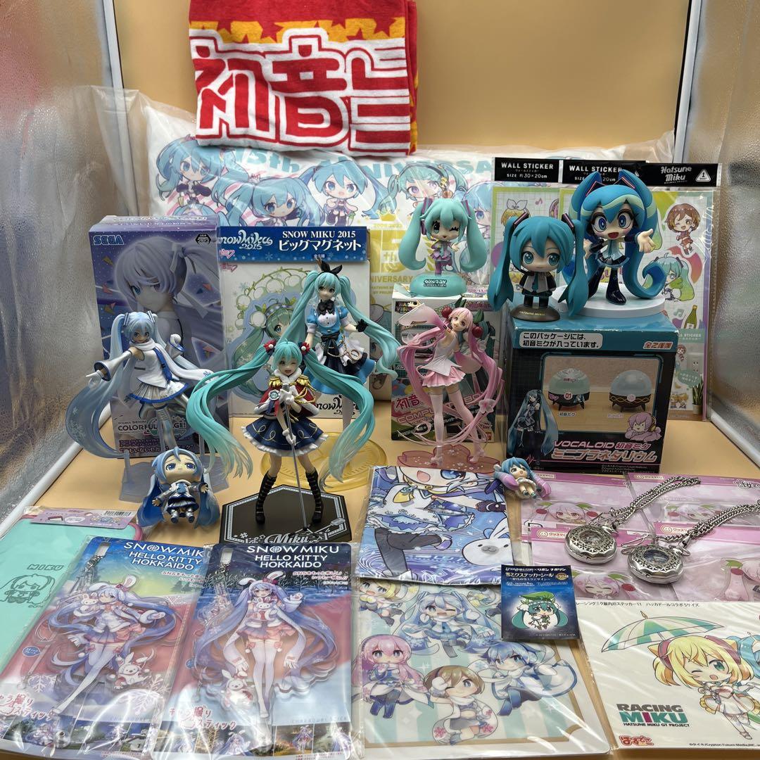 初音ミク　フィギュア　グッズ　まとめ売り　美少女系　アニメグッズ ボカロ