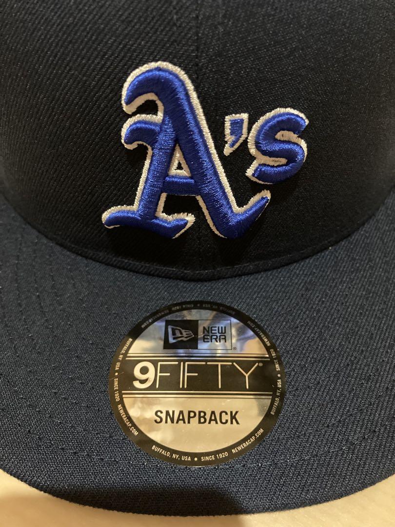 【レア】New Era 9FIFTY A's ネイビー×ブルー つば裏グレー レア】New Era 9FIFTY A's ネイビー×ブルー つば裏グレー - メルカリ