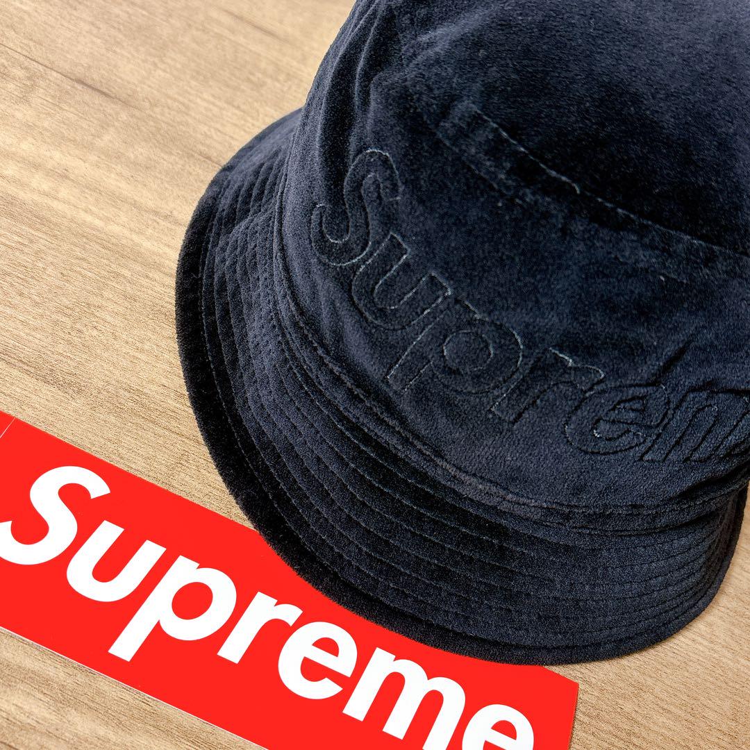 Supreme LACOSTE シュプリーム　ラコステ　コラボ　ハット　ブラック