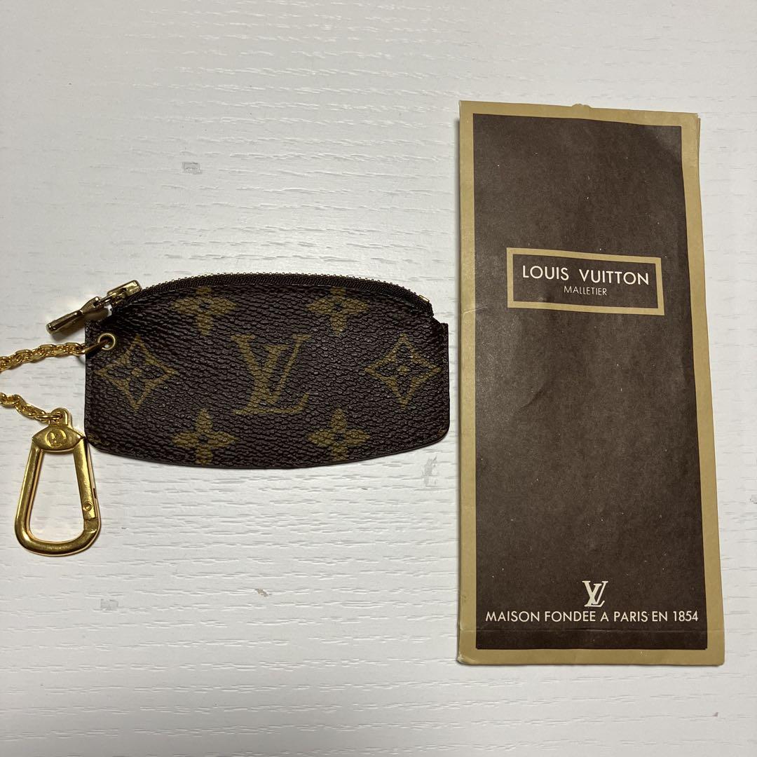 本物LOUIS VUITTON エテュイクレピア新品 小銭入れキーリング付き