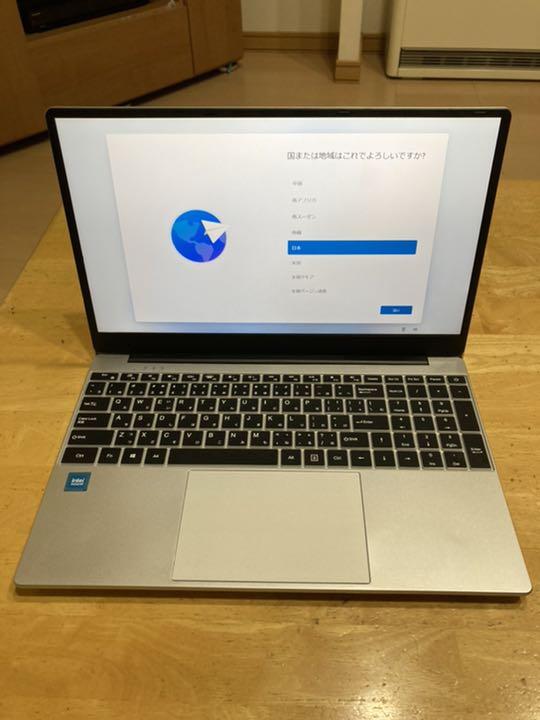 Windows11 ノートパソコン J4125 8GB 256GB 薄型 中古品