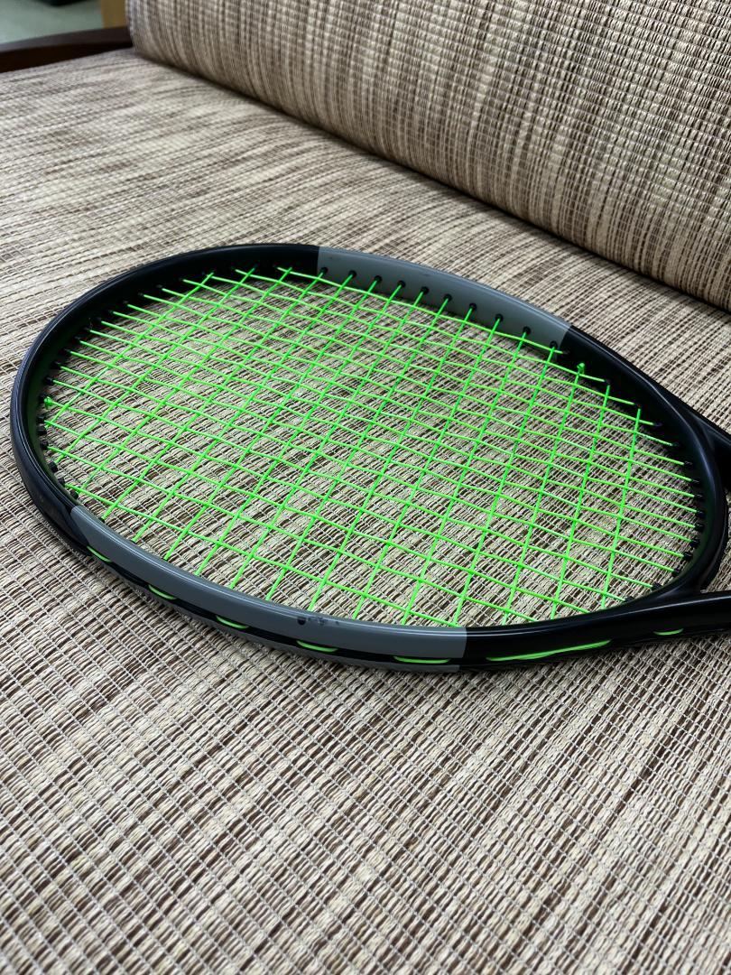 限定お買い得商品 BURN Wilson 100S（グロメット黒カスタム済） メルカリ - ラケット(硬式用)