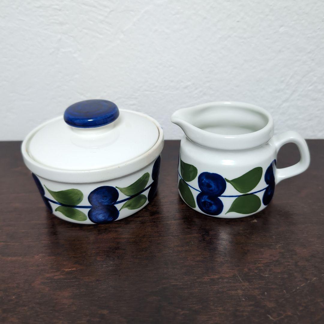 ロールストランド イレーネ クリーマー シュガーポット 北欧ヴィンテージRorstrand